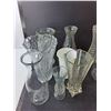 Image 3 : *(14) Vases- Ceramic/Glass Up to 10" Tall