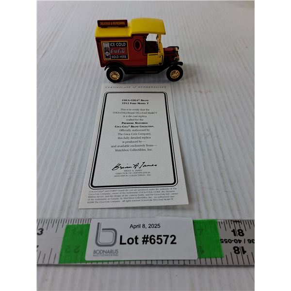 Matchbox/Coca-Cola 1912 Ford Model T