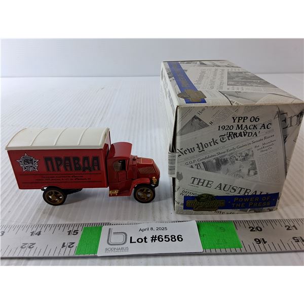 Matchbox 1920 Mack AC 'Pravda' Model Truck