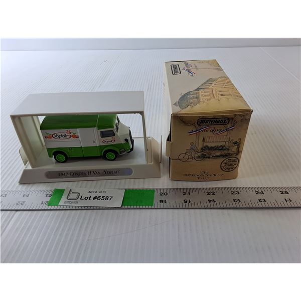 Matchbox 1947 Citroen Type 'H' Model Van 'Yoplait'