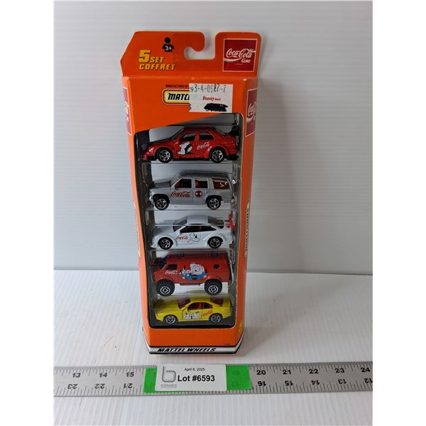 (5) Machbox/Coca-Cola Model Vehicles-Sealed