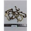 Image 1 : Mostly Vintage Brass Clothing Hooks