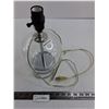 Image 1 : Glass Sphere Table Lamp - Tested - No Shade