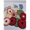 Image 3 : Vintage Doilies & Hot Plate Sets Lot