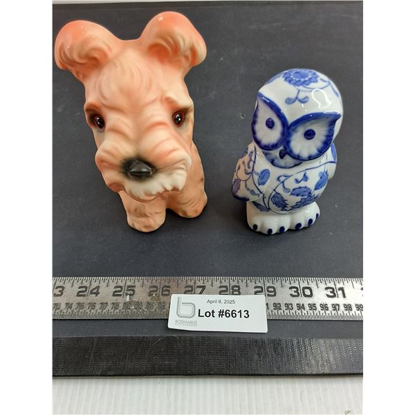 (2) Ceramic Ornamental Figurines