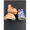 Image 2 : (2) Ceramic Ornamental Figurines