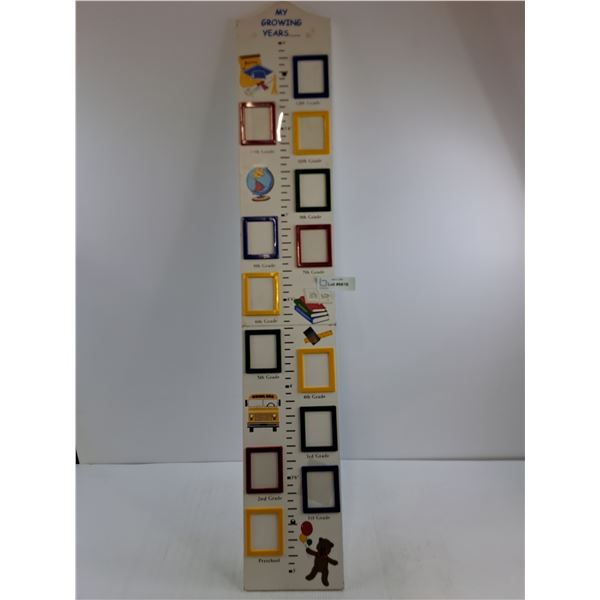 My Growing Years Wallmount Child's Height Measure 3' - 6' (40" Height)