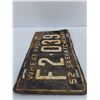 Image 3 : Vintage Saskatchewan License Plate 1952