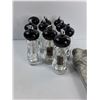 Image 2 : Pair  Of Oven Mitts, (10) Salt & Pepper Grinders