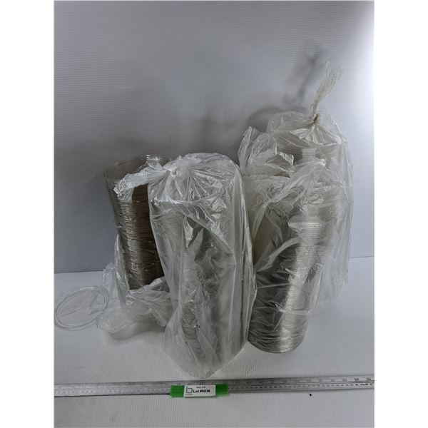 Lot of Plastic Container Lids