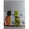 Image 1 : (4) Food Wall Decoration Signs, All 12" x 12"