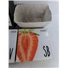 Image 3 : (2) 12" x 12" Food Decoration Signs, Tork Commercial Napkin  Dispenser, Misc