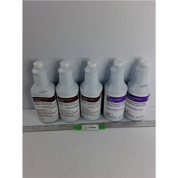 (4) New Unopened Bottles Of Kay Industrial Specialty & Super Contact Cleaner, Cannot Ship