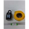 Image 1 : Master Combination Lock- Locked, Roll of Yellow Caution Tape