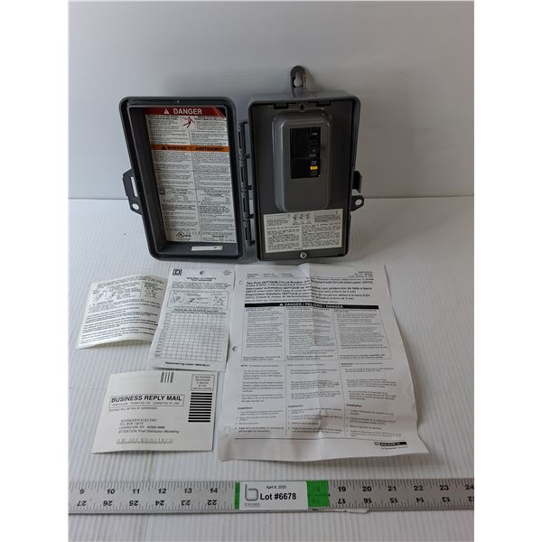 Square D Enclosed Circuit Breaker