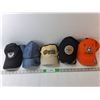 Image 1 : (6) Baseball Hats- Aerosmith, Ripzone, Misc.