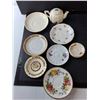 Image 3 : Tea Dish Set- Cups, Plates, Teapot, Misc.