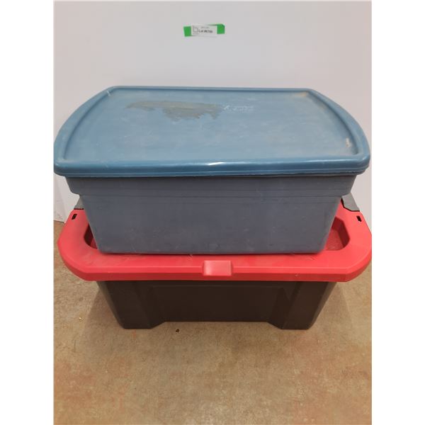 *(2) Storage Totes (Cannot Ship)