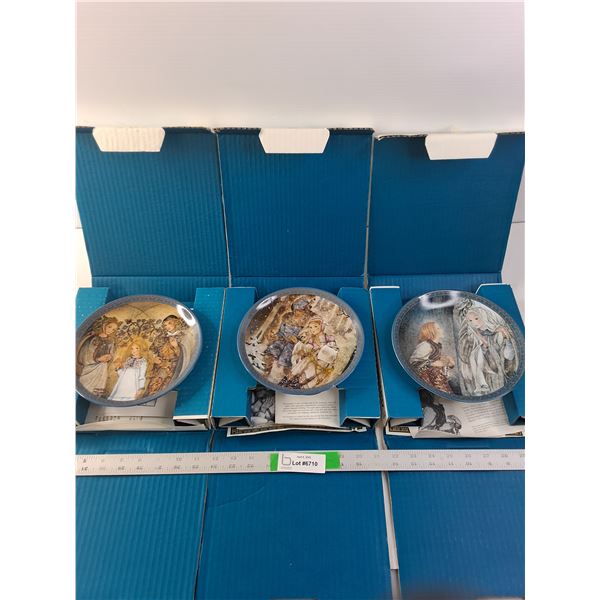 (3) Bradford Exchange Plates