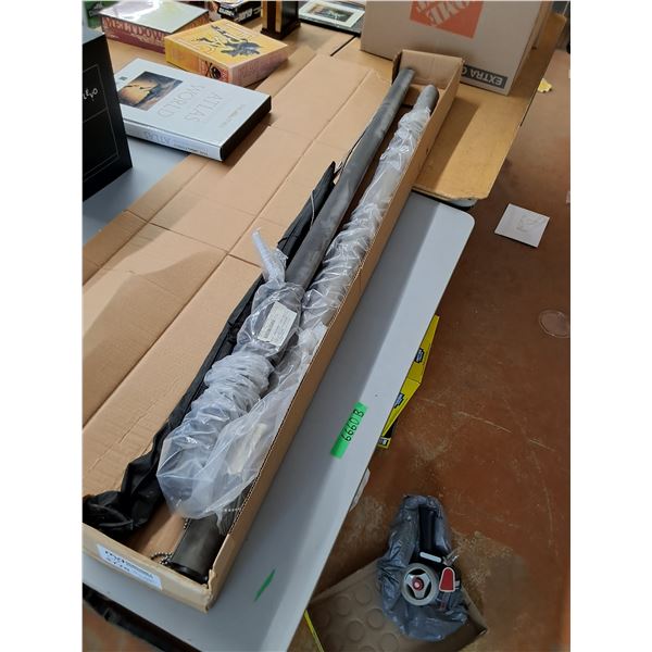 *Black Fabric Blinds, Unknown Measurements, As Is Cannot Ship