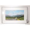 Image 2 : John M. Zupan (1941-1998) framed original watercolour painting titled "West of Nordgegg # 21" , 12" 