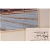 Image 2 : John M. Zupan (1941-1998) framed original watercolour painting titled "Sunset of Farm Buildings", 6 