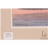 Image 2 : John M. Zupan (1941-1998) framed original watercolour titled "N. End Astotin Lake at Sunset", 7" X 1