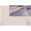 Image 2 : John M. Zupan (1941-1998) unframed original watercolour painting, titled "Railway Crossing", 4" X 10