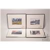 Image 1 : John M. Zupan (1941-1998) two unframed original watercolour paintings including "Sunset with Edmonto