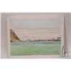 Image 2 : John M. Zupan (1941-1998) unframed original watercolour painting, titled on verso " View From La Pus