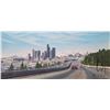 Image 1 : John M. Zupan (1941-1998) unframed original watercolour painting, titled on verso " Interstate #5 At