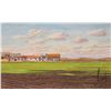 Image 1 : John M. Zupan (1941-1998) unframed original watercolour painting of a rural farm scene, signed by ar