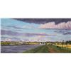 Image 1 : John M. Zupan (1941-1998) unframed original watercolour painting of a possibly Nanakasar Gurdwara Te
