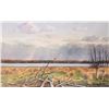 Image 1 : John M. Zupan (1941-1998) unframed original watercolour painting, titled on verso "Late April @ Tawa