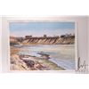 Image 2 : John M. Zupan (1941-1998) unframed original watercolour painting, titled on verso "N. Sask. River E.
