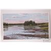 Image 2 : John M. Zupan (1941-1998) unframed original watercolour painting, titled on verso "Low Water at Asto