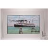 Image 2 : John M. Zupan (1941-1998) unframed with mat original watercolour painting of the Cap Arcona Ocean Li