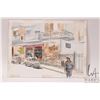 Image 2 : Jerry Heine unframed original watercolour titled "Rome 9/83", 8" X 11"