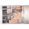 Image 2 : Jerry Heine unframed original watercolour painting of a gentleman taking a coffee break on the loadi