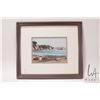 Image 2 : John M. Zupan (1941-1998) framed original watercolour painting, titled "Taylor Point" and signed by 