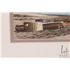 Image 3 : John M. Zupan (1941-1998) framed original watercolour painting, titled "Taylor Point" and signed by 