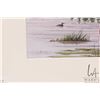 Image 2 : John M. Zupan (1941-1998) mat framed orignal watercolour painting, labelled on verso " Archer Island