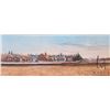 Image 1 : John M. Zupan (1941-1998) mat framed original watercolour painting, labelled on verso " Abandoned Fa