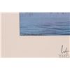 Image 2 : John M. Zupan (1941-1998) framed original watercolour painting of a lake scene, 4 1/2" X 9"