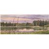 Image 1 : John M. Zupan (1941-1998) unframed original watercolour painting, titled on verso " Camp Bay at Dush