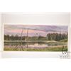Image 2 : John M. Zupan (1941-1998) unframed original watercolour painting, titled on verso " Camp Bay at Dush