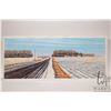 Image 2 : John M. Zupan (1941-1998) unframed original watercolour painting, titled on verso " Near St. Josephb