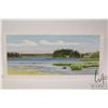 Image 2 : John M. Zupan (1941-1998) unframed original watercolour painting, titled on verso " Astotin Lake wit