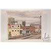 Image 2 : John M. Zupan (1941-1998) unframed original watercolour painting, titled on verso " Royal Hotel", 11