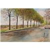 Image 1 : John M. Zupan (1941-1998) unframed original watercolour painting, titled on verso " Afternoon in May